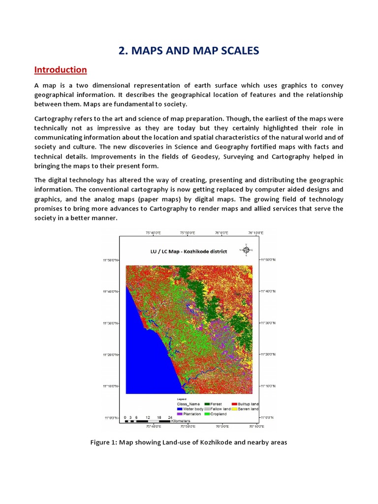 GIS Notes 2 Map Geography