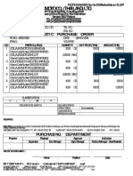 Ajinomoto Co., (Thailand) LTD.: Domestic Purchase Order