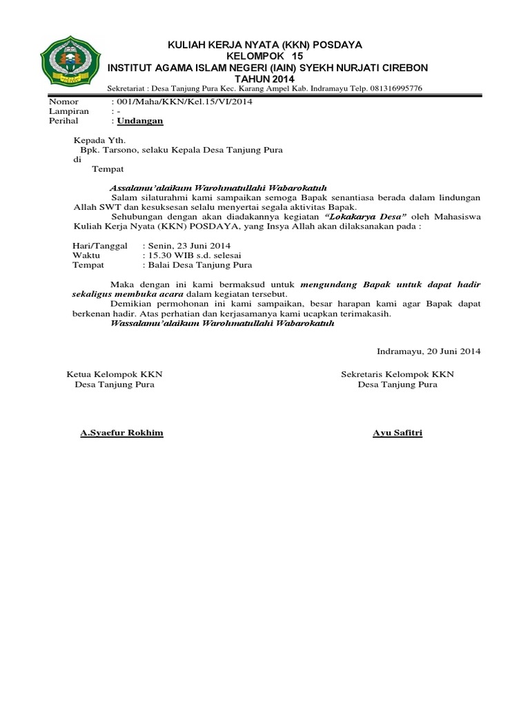 8800 Contoh Undangan Lokakarya Gratis Terbaru