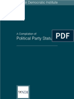 Political Parties Statutes Eng PDF