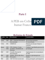 Slides Aula 10 A PEB em Collor e Itamar Franco