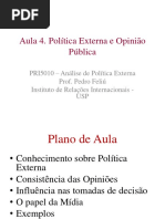 Aula 4 Política Externa e Opinião Pública