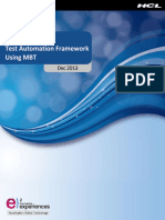Test Automation Framework PDF