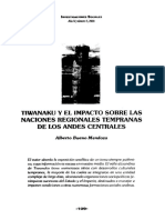 Alberto Bueno Mendoza - Tiwanaku y El Impacto Sobre Las Naciones Regionales Temparanas de Los Andes Centrales.