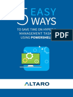 Ebook - Save Time On Hyper-V Using PowerShell