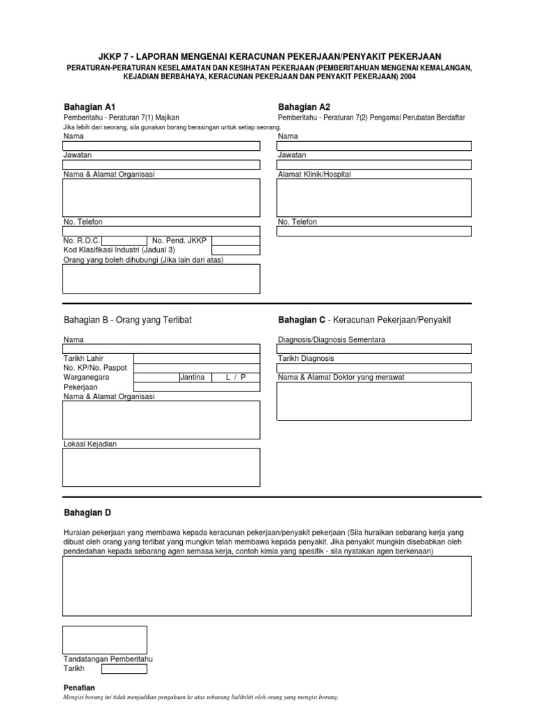 Borang Jkkp 7 Pdf Pdf