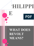 What were the causes of the Filipino Revolts?