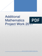 Additional Mathematics Project Work 2017