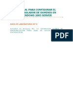 Manual Cof Controlador de Dominio PDF
