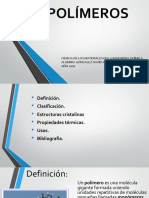 POLÍMEROS Powerpoint PDF
