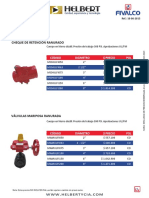 Lista Precios Fivalco 2015