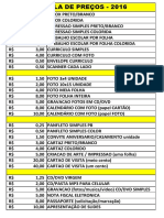 Tabela de Precos Digtec 2016