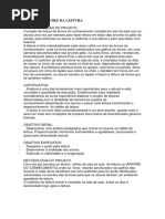 Projeto Arvore Da Leitura