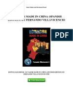 Ecuador Made in China Spanish Edition by Fernando Villavicencio