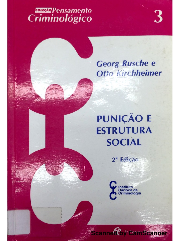 Rusche Et Kirchheimer | Georg Rusche et Otto Kirchheimer, Peine et ...