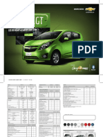 Ficha técnica Spark GT 1.2 L de menos de