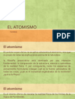 El Atomismo