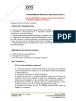 Elementos Del Programa de Protección Radiológica