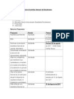 Relatoría Propuestas Asamblea General