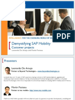 1006 Demystifying Sap Mobility - Customer Projects On Iphone Development and RF Processing