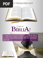 01. O Que é a Bíblia