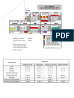 Calendario Evaluaciones Curso17-18