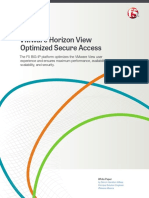 VMware Horizon View With F5 Optimized Solution Overview En