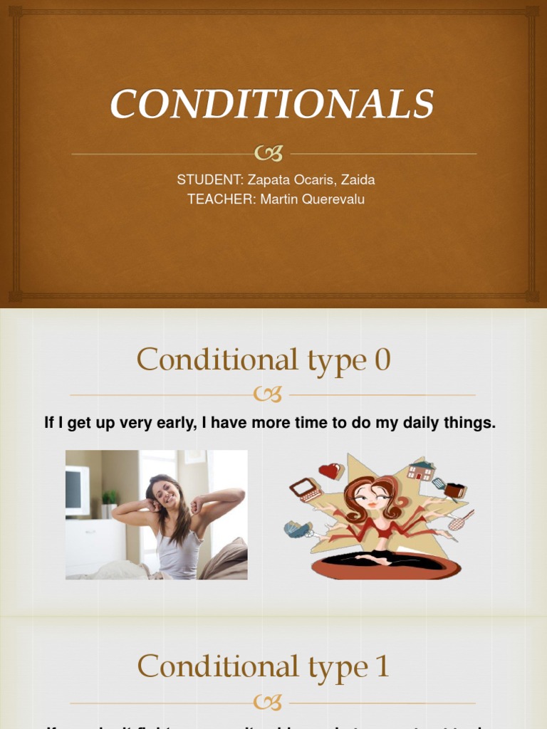 Understanding Conditional Sentences | PDF | Lifestyle