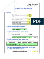 Cantidad de Grasa en Rodamientos