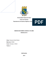 Relatorio MEDIDAS EM QUÍMICA - MASSA E VOLUME