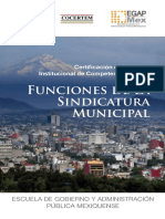 FUNCIONES de La Sindicatura Municipal