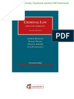 Criminal Law (University Casebook Series) PDF Download