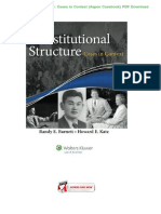 Constitutional Structure Cases in Context (Aspen Casebook) PDF Download