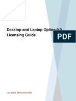 Desktop and Laptop Option Licensing Guide