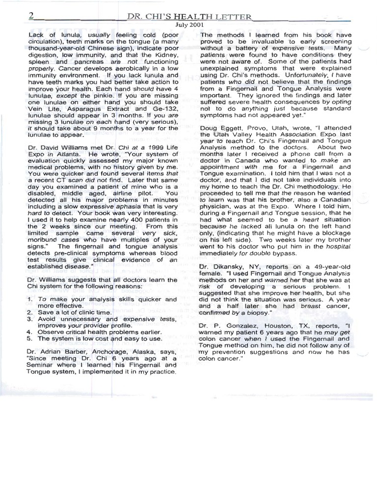 1.1 Fingernail and Tongue Analysis PDF