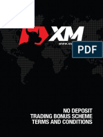 XM No Deposit Trading Bonus Terms and Conditions