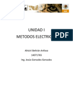 Unidad I Metodos Electricos