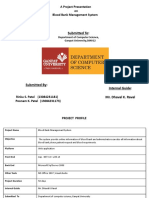 Blood Bank Management System PDF