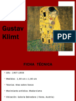 Analicéis de La Obra "El Beso" Gustav Klimt