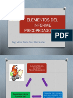 Clase 10-Elementos Del Informe Psicopedagogico