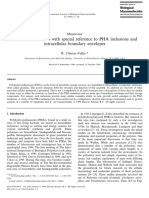 Microbial Inclusions With Special Reference to PHA Inclusions and Intracellular Boundary Envelopes