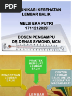 Contoh lembar balik