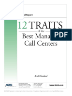 12 Traits of Best Managed Call Centers