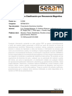 Clasificación de Las Fístulas Perianales SERAM2014 - S-0560