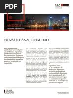 Nova Lei Da Nacionalidade