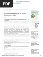 Download Sejarah Perkembangan Teknologi Komunikasi 1G-4G by Abdul SN357761465 doc pdf