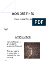 Iron Ore Fines Presentation 2009 PDF
