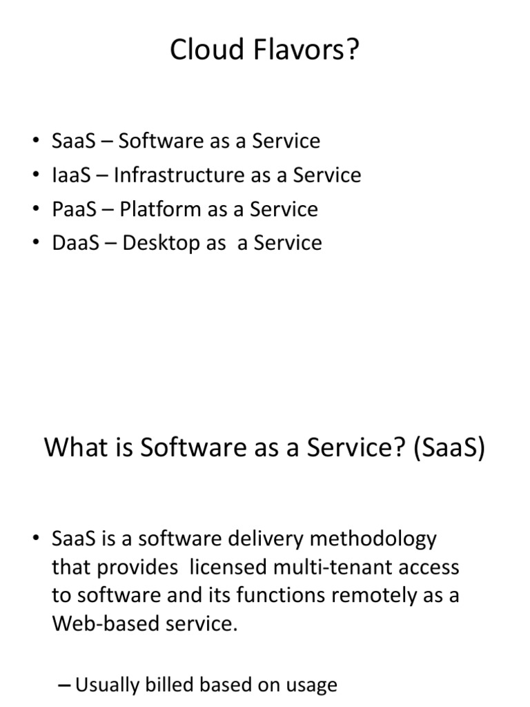 Cloud Computing | PDF | Software As A Service | Cloud Computing
