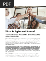 What Is Agile and Scrum