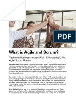 What Is Agile and Scrum